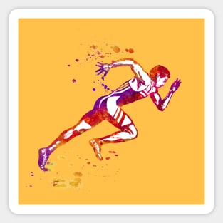 Track Runner Sprinter Sprinting - 04 Sticker